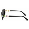 Swarovski SK 6042 100187 Womens Oval Sunglasses Black 53mm - 3 of 3
