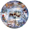 Springbok Winter Wonderland Round Jigsaw Puzzle - 500pc - image 2 of 3