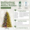 Resenkos 6-Ft Hinged Artificial Christmas Tree with Lights and 3 Auto Timers - Green - 2 of 4