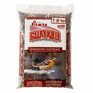 Shafer Songbird Supreme Wild Bird Seed Blend, Lots Of Sunflower Seeds, 8lbs - 1 of 3