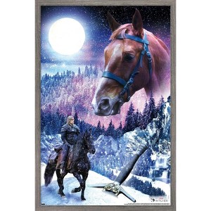 Trends International Netflix The Witcher Season 2 - Roach Framed Wall Poster Prints - 1 of 4