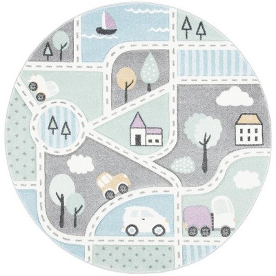 Carousel Kids CRK193 Loomed Indoor Rug - Safavieh