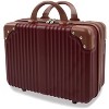 Puiche Tresor 2-Piece Carry-On Spinner Weekender Bag Luggage Sets - 2 of 4