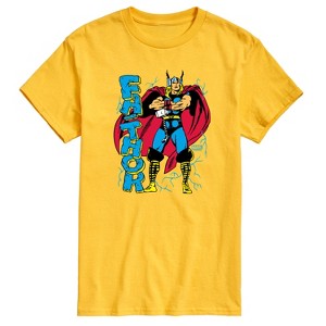 Men's - Marvel - Thor Fathor Short Sleeve Graphic T-Shirt - 1 of 4