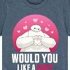 Boys' - Disney - Big Hero 6 Baymax Would You Like A Hug Short Sleeve Graphic T-Shirt - 2 of 4