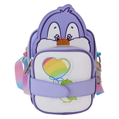 Loungefly: Care bear Cousins Cozy Heart Penguin Crossbody Bag, Compact and Stylish Design