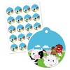 Big Dot of Happiness Farm Animals - Baby Shower or Birthday Party Favor Gift Tags (Set of 20) - 2 of 4