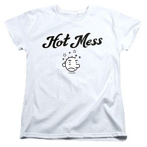 Women's Diary Of A Wimpy Kid I'M Kind Of A Hot Mess Roderick T-Shirt - 1 of 4