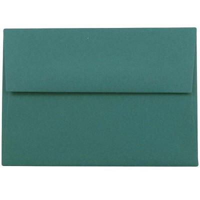 JAM Paper 4Bar A1 Invitation Envelopes 3.625 x 5.125 Teal 5157435