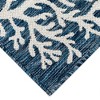 Liora Manne Carmel  Indoor/Outdoor Rug  Navy.. - 3 of 4