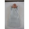 günamüna® Baby Long Sleeve Swaddle Sleep Sack, Easy Diaper Changes, 2.5 TOG, 0-3months,  Checkmate - 2 of 4
