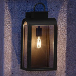 Urban Ambiance Luxury Art Deco Deco Outdoor Wall Light,  21"H x 10.5"W,  Oil Rubbed Bronze Finish, UHP1102 - 1 of 4