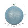 Vickerman Baby Blue Candy Ball Ornament - 2 of 4