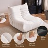 Inhand Brown Bean Bag Chair Big Sofa Beanbag Chair for Adults Bean Bag Lounger with Memory Foam Filled for Home,Apartment or Gaming Venue - 4 of 4