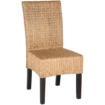 Luz Natural Wicker and Wood Side Chair Set