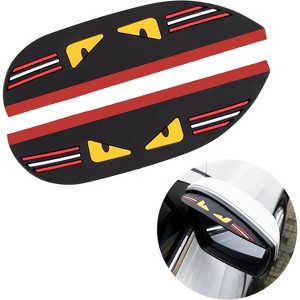 TruAIR 2-Piece Car Side Mirror Visor Guards Ð Fits Most SUVs and Trucks - 1 of 4