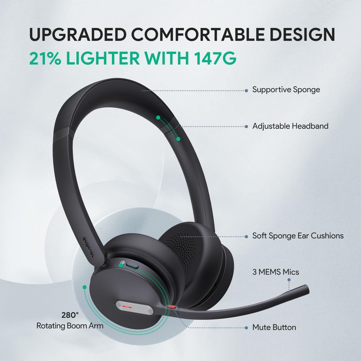 Yealink BH70 Headset 1208704 - thumbnail 4