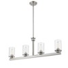 Savannah 4-Light Mid-Century Modern Island Lighting - Dimmable, Steel, 40" Length - 4 of 4
