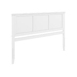 AFI Furnishings Madison King Headboard with Turbo Charger in White - 1 of 4