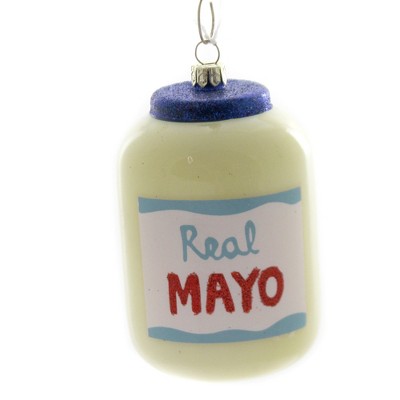 Holiday Ornament 3.75" Real Mayo Jar Mayonnaise Egg Spread Condiment  -  Tree Ornaments