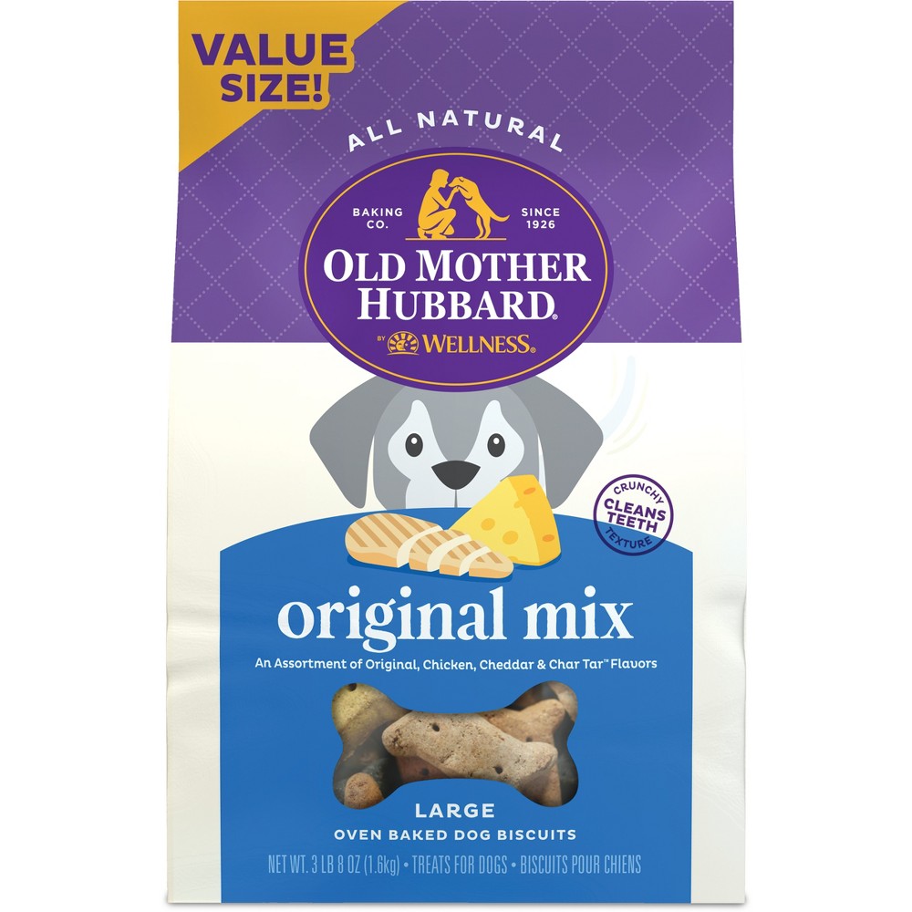 Photos - Dog Food Old Mother Hubbard by Wellness Classic Crunchy Original Assortment Biscuit