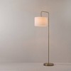 58" Barden Floor Lamp with Bamboo Shade - Globe Electric - 2 of 4