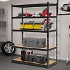 Heavy-Duty 5-Tier Garage Shelving Unit - Adjustable, Sturdy, and Easy to Assemble 48" L x 24" W x 72" H - 2 of 4