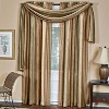 GoodGram Ombre Crushed Satin Sheer Single Window Curtains & Valances - 3 of 4