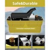10000PSI 2.3L Air Hydraulic Foot Pedal Pump Auto Body Frame Machine With Air Hose - 4 of 4