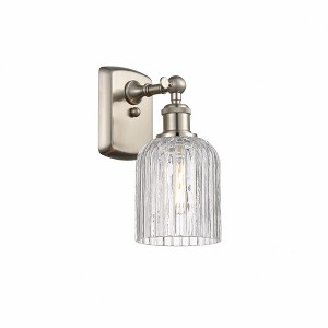 Bridal Veil - 1 Light Wall Sconce In Art Deco Style-10 Inches Tall and 5 Inches Wide - 1 of 1