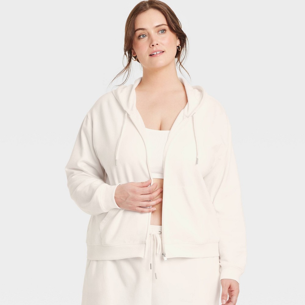 Women Fleece Zip-Up Sweathirt