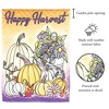 Magnolia Garden Happy Harvest Pumpkins 13 x 18 Inch Polyester Garden Flag - 2 of 2