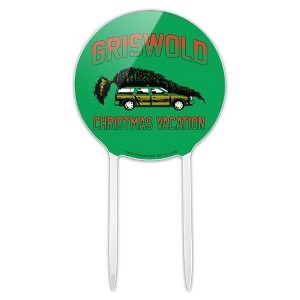 Christmas Vacation Griswold Vacation Acrylic Cake Topper - 1 of 4