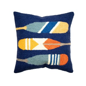 Liora Manne Frontporch Lodge Indoor/Outdoor Pillow.. - 1 of 4