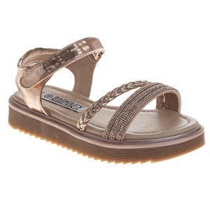 Badgley Mischka Girls' Dress Sandals - 1 of 4