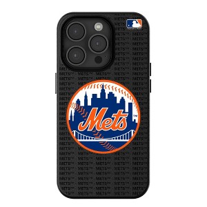 MLB National League Teams Text Backdrop MagSafe Compatible Cell Phone Case for Apple iPhone - 1 of 4