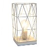 Creekwood Home Modern Geometric Metal Cage Table Lamp Black - 2 of 4