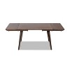 Jennifer Taylor Home Capri 47-78.5" Solid Oak Wood 4-6 Seat Extendable Leaf Dining Table - 2 of 4
