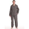 #FollowMe Mens Flannel Pajama Set  Stylish & Cozy Winter Sleepwear - 2 of 4