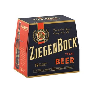 ZiegenBock Texas Amber Beer - 12pk/12 fl oz Bottles - 1 of 4