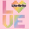 Girl's Lite-Brite Rainbow Retro Love T-Shirt - 2 of 4