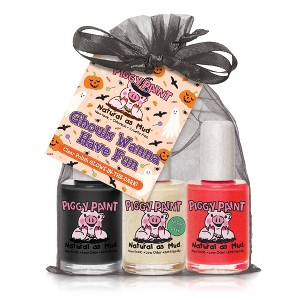 Piggy Paint Glow in the Dark Nail Polish Set - Ghouls Wanna Have Fun - 3ct - 1 of 4
