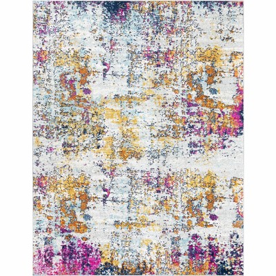 Hauteloom Fowlmere Colorful Abstract Area Rug
