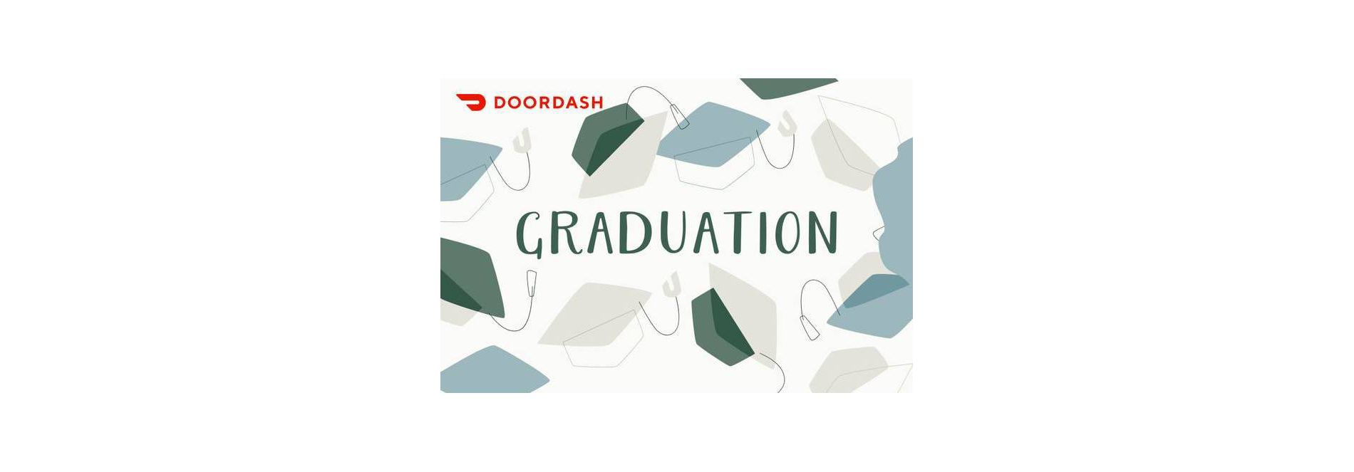Doordash Graduation $25 Gift Card (Email Delivery)
