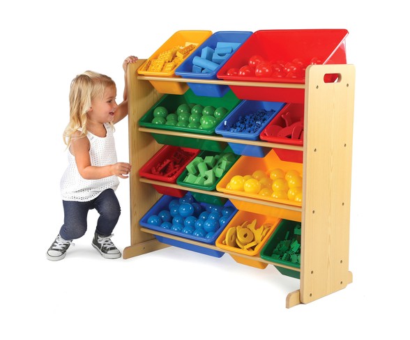 Primary Toy Organizer - Natural - Tot Tutors