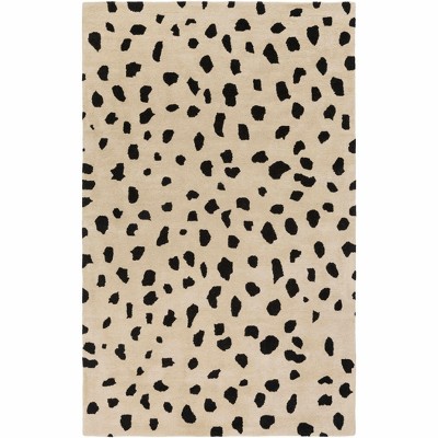 Hauteloom Guiseley Dalmatian Wool Area Rug