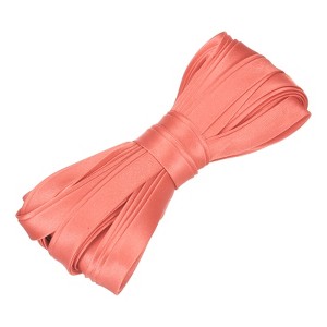 Unique Bargains Satin Hemming Binding DIY Craft Double-Fold Bias Tape - 1 of 4