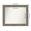 Amanti Art Attic Aged Non-Beveled Wood Framed Bathroom Vanity Wall Mirror - 3 of 4