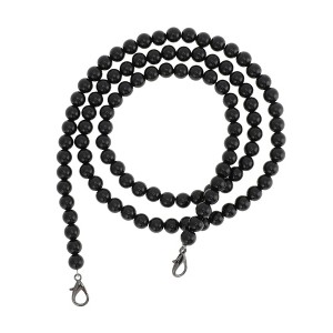 Unique Bargains Faux Pearl Handbag Strap Black 1 Pc - 1 of 4
