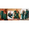Ekouaer Christmas Onesie Matching Family Fleece Hooded One Piece Zipper Long Sleeve Pajamas with Pockets - 4 of 4
